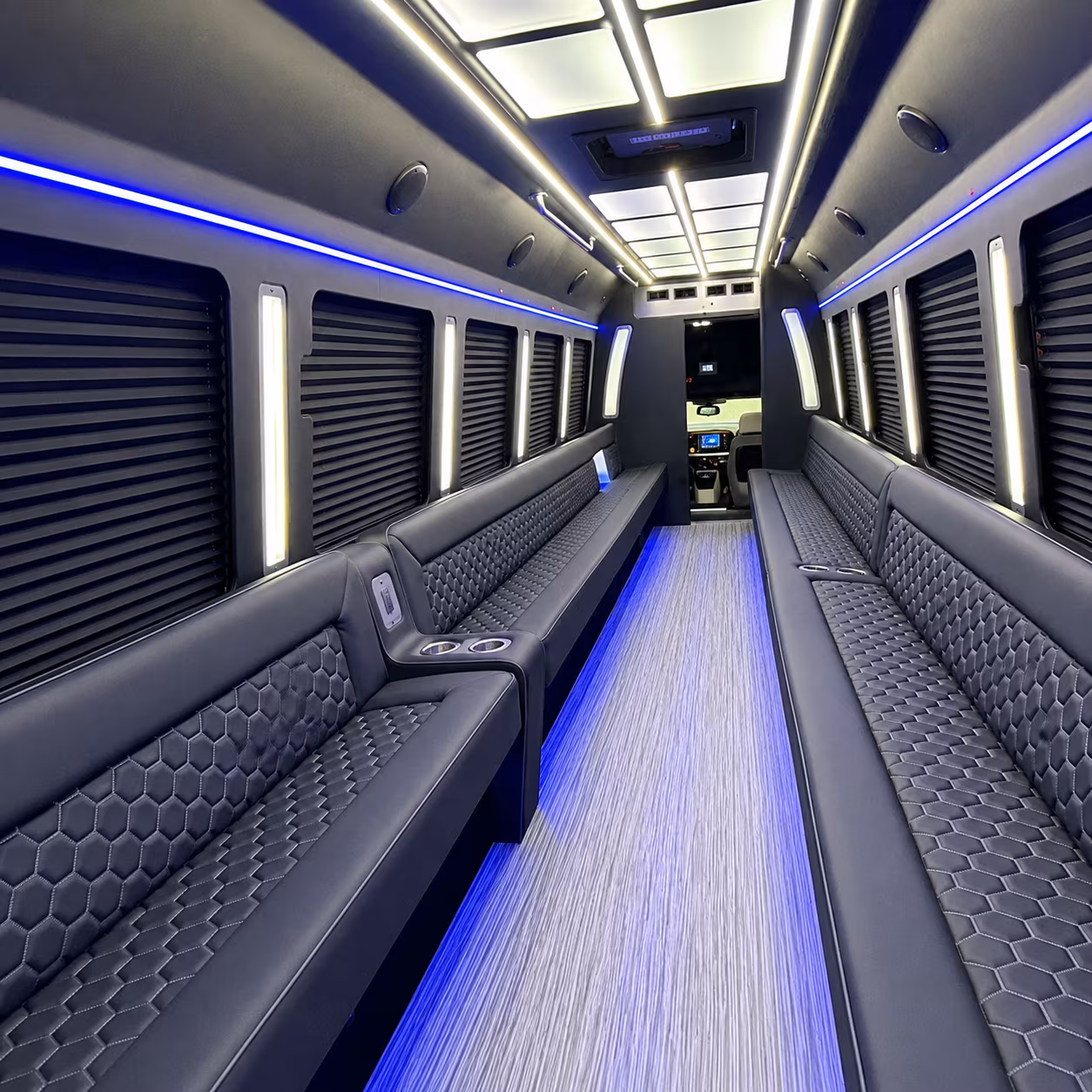 leominster party bus rental interior
