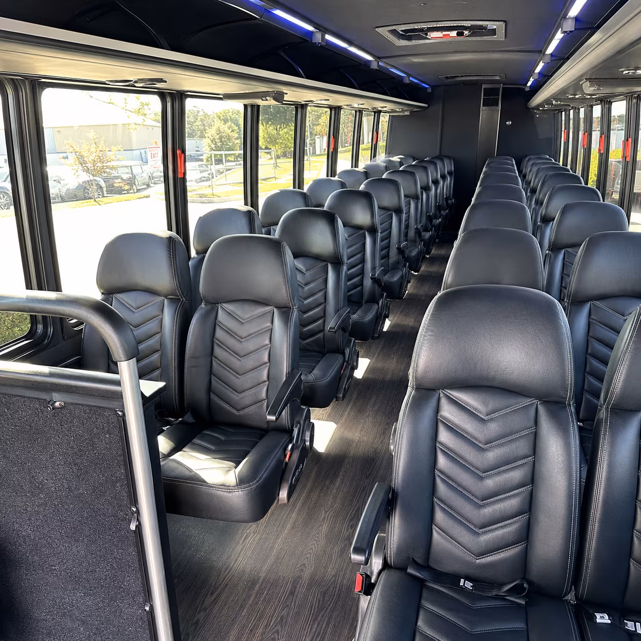 leominster religious group transportation onboard seating