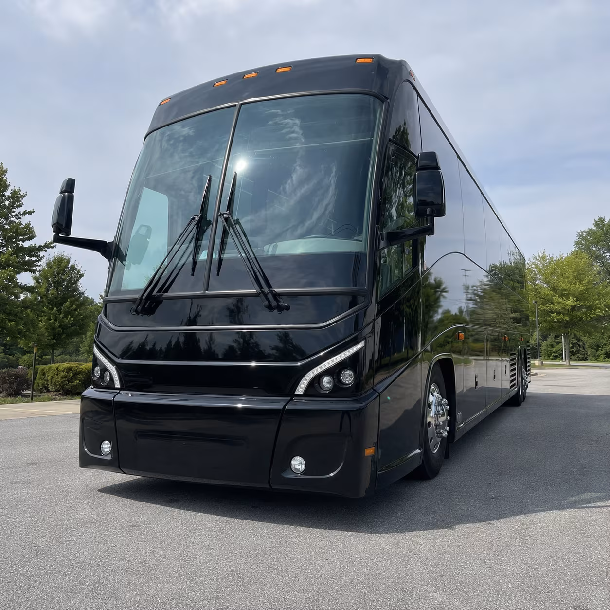 rather than coordinating a fleet of personal vehicles let one bus handle your leominster group