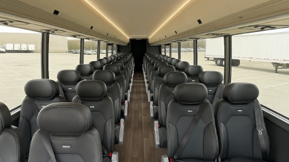 leominster 15 passenger minibus interior