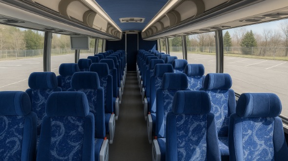 leominster 56 passenger charter bus rental